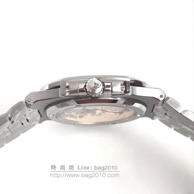 PATEK PHILIPPE手錶 最薄的鋼表之王5711鸚鵡螺 百達翡麗V2版男士表 百達翡麗高端男表  hds1346